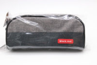Пенал "Black ant" 22х9,5х5см, прямоугольный, 1 отделение, текстиль, серый BD5191
