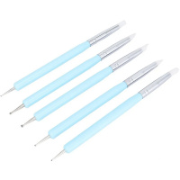 Набор инструментов для моделирования 5шт. металл/силикон Y10764-24