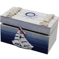 Шкатулка "Море" 13х7,5см дерево Y10268-24