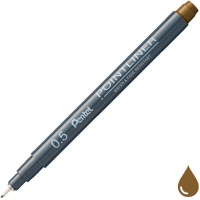 Ручка капиллярная "Pointliner" 0,5мм сепия S20P-5SP