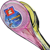 Ракетки для бадминтона 63см, 2 цвета, в чехле 2039-6