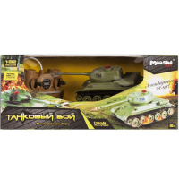 Танк р/у Mioshi Army "Танковый Бой: Легендарная 34-ка" (20 см, и/к лучи, 1:32, повор. башни, эффекты