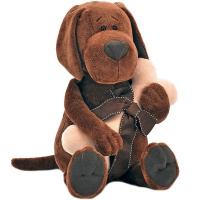 Пёс Барбоська с косточкой 30см OS071/30