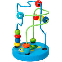 Игра логическая "Лабиринт" 15х10см дерево/металл, 4 вида 11368-24