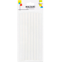 Термоклей в наборе 1,1х18см, прозрачный, 8шт в упаковке M-4388OPP-8