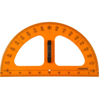 Транспортир для классной доски 50см с ручкой, 180 градусов, пластик 5095800