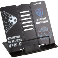 Подставка для книг металлическая "Super Division" 20х19см черная, в пакете 8063508