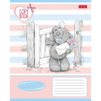 Тетрадь А5 18л клетка "MeToYou" на скобе 5 дизайнов 18Т5В1/068743