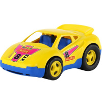 Машина гоночная "Ралли" в сетке, пластик 30,7x18,3x12,5см 8954