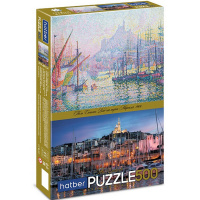 Пазлы 500 эл. "Premium. Art&Photo. Поль Синьяк. Вид на порт Марселя" 33х48см 500ПЗ2_28282/077400