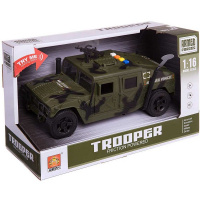 Машина военная "Хаммер" 1:16 инерционная, пластик 22см (свет, звук) 1680754/WY610A Машина военная "Хаммер" 1:16 инерционная, пластик 22см (свет, звук) 1680754/WY610A