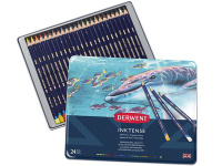 Карандаши акварельные 24 цвета "Inktense" круглые металл 0700929