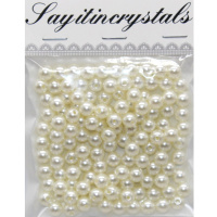 Набор бусин 8мм жемчуг, 13х10см Y9009-19