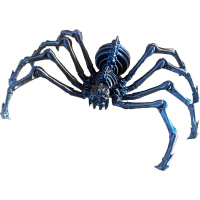 Фигурка 3D "Паук" 17х8см подвижный, пластик, 6 цветов 11264-24