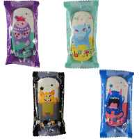 Ластик "HappyGraphix. Монстрики" овальный 4 вида 42-0049