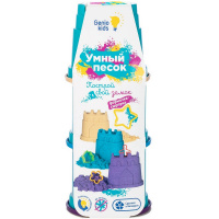 Набор "Умный песок" 480гр. 3 цвета (формочки-замки, песок, формочка сюрприз) SSR082 Набор "Умный песок" 480гр. 3 цвета (формочки-замки, песок, формочка сюрприз) SSR082