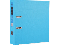 Папка-регистратор А4 75мм "Rio" полипропилен голубая EB20130