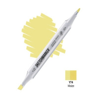 Маркер спиртовой двухсторонний "Sketchmarker" кукуруза SM-Y74