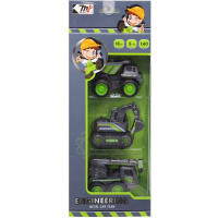 Набор машин "Строительная техника" пластик 31х12х5,5см (3 машинки) B2304512/0783-352