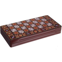 Набор настольных игр (шахматы, шашки, нарды) 39х19,5х5,2см 231296