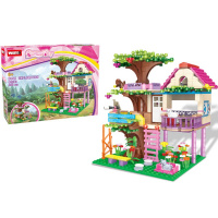 Конструктор "Домик на дереве" 540 деталей 31х23х7см пластик 2299054/C0213A