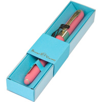 Ручка шариковая "Monaco" 0,5мм синяя, коралловый корпус, в голубой коробке 20-0125/207