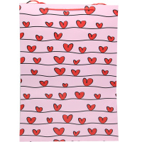 Пакет подарочный "Цветы" 50х72х18см 2 вида 1901 3XL