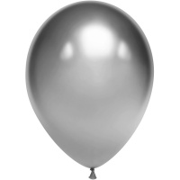 Шар воздушный 30см(12") Металлик SILVER 026 100907