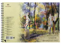 Альбом д/рисования А3 40л 160г/м2 100% целлюлоза "Петербургские тайны" на спирали АЛПт/А3