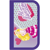 Пенал "Анютка" 19x10,5х6см, прямоугольный, трехстворчатый ПО-11