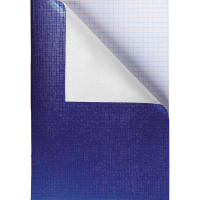 Тетрадь А4 96л клетка синий бумвинил металлик на скобе 96Т4бвВ3/061768