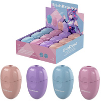 Точилка 1 отв. "Eva Manga" 38х24х59мм с контейнером, пластик, 4 цевта корпуса 60036