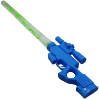 Мыльные пузыри "Пистолет с прицелом" 53см, 3 отверстия, 4 цвета PS2392