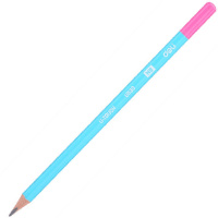 Карандаш чернографитный "U-Touch" HB, трехгранный, цвет корпуса ассорти EU53000-1