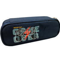 Пенал "Game over" 22х8х6см прямоугольный, 1 отделение с планкой, текстиль, 3 цвета DB23133