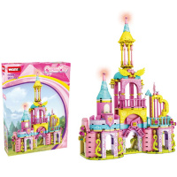 Конструктор "Замок" 370 деталей 28х20х6см пластик 2299052/C0231