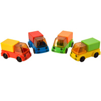 Точилка 1 отв. "Funsharp. Грузовик" 37х70х39мм пластик 4 цвета 35-0029