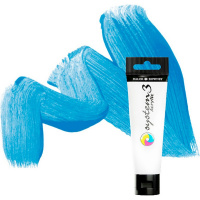Краска акриловая 59мл флуоресцентный синий туба System 3 129059100