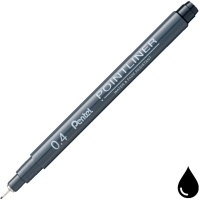 Ручка капиллярная "Pointliner" 0,4мм черная S20P-4A