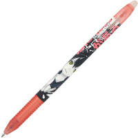 Ручка гелевая "DeleteSlimClick. Classic. Manga anime. City. Пиши-стирай" 0,5мм синяя 4 вида