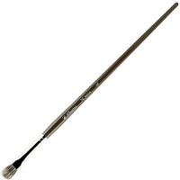 Кисть барсук овальная №10 длинная ручка "Художник" 4680043631322