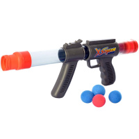 Воздушный пистолет 43х18см, в комплекте 8 мягких шаров, мишени 2005927/5322-2