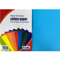 Бумага тонированная А4 100л 80г/м2 синий Iake Blue CPP-10
