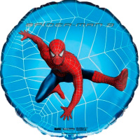 Шар возд. Круг И-167 Человек-паук 18"/45см фольга 401539