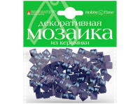 Мозаика декор. 8*8мм 100шт фиолетовый керамика 2-332/11