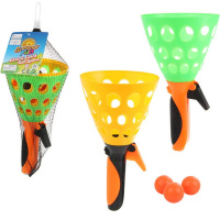 Игра "Поймай Мяч" 25х13см пластик, в сетке LT310084