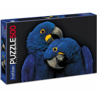 Пазлы 500 эл. "Premium. Два синих попугая" 48х33см 500ПЗ2_26178/071461