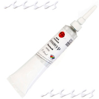 Контур акриловый д/ткани 20мл белый 0709001