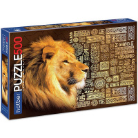 Пазлы 500 эл. "Premium. KING LION" 48х33см 500ПЗ2_15917/084653