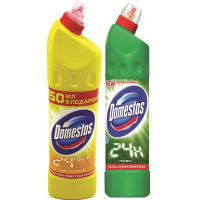 Чистящее средство Domestos 1л.лимон/свежесть/ультраблеск128686 Чистящее средство Domestos 1л.лимон/свежесть/ультраблеск128686